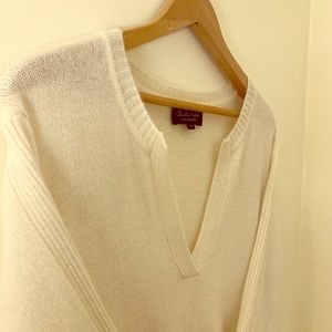 Creamy cashmere sweater